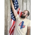 thumbnail image 2 of 4Th Of July, Independence T-Shirt Men -Image by Shutterstock, Male Large, 2 of 4