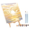 thumbnail image 1 of VOPPV Easy Number Painting Set For Home Decors - Framed DIY Flowers Canvas D8N5-c-, 1 of 1