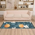 thumbnail image 2 of Yayeee Runner Rug for Bedroom 2'x6' Machine Washable Hallway Non Slip Mat, Oranges Pattern, 2 of 8