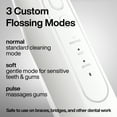 thumbnail image 4 of AquaSonic Icon Electric Water Flosser - 150ml Tank, Cordless Rechargeable, Waterproof, Portable Oral Irrigator - White, 4 of 8