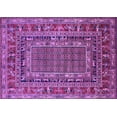 thumbnail image 1 of Ahgly Company Indoor Rectangle Oriental Purple Industrial Area Rugs, 8' x 12', 1 of 4