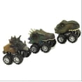 thumbnail image 4 of Simulación de dinosaurio de juguete para tirar hacia atrás, modelo de tiranosaurio de coche, juguete de carreras para niños WD.WDQZL Hogar, 4 of 4