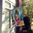 thumbnail image 3 of English Cocker Spaniel Christmas House Flag 28 in x 40 in, 3 of 7