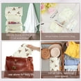 thumbnail image 5 of Unique Bargains Roll Up Makeup Bag 4 in 1 Detachable Cosmetic Bag Roll Up Toiletry Bag for Women Teddy Bear Style, 5 of 6