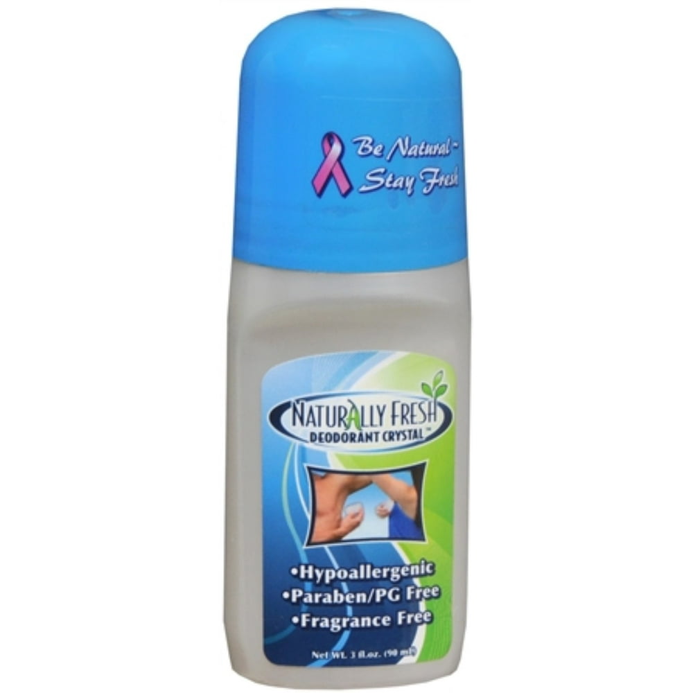 Naturally Fresh Deodorant Crystal RollOn No Fragrance 3 oz Walmart