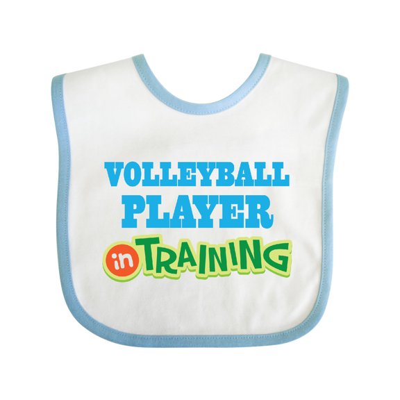 Inktastic Volleyball Player Kids Boys or Girls Baby Bib