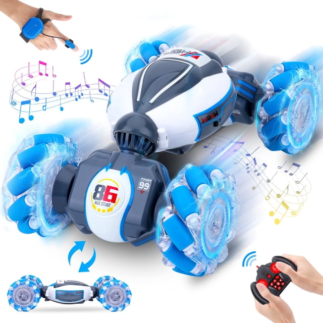 RC Stunt Car Fosgoit Gesture Sensing 4WD para niños de 6 a 12 años