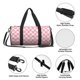 thumbnail image 4 of Balery Irregular Plaid Bolsa de Gimnasio para Mujeres y Hombres, Bolsa de Viaje Impermeable, Bolsa de Fin de Semana con Compartimento para Zapatos y Bolsillo Húmedo, 4 of 6