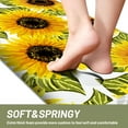 thumbnail image 5 of LAMIRO Kitchen Mats,Sunflower Kitchen Mats for Floor,Anti-Fatigue Mats for Kitchen Floor Cushioned,Non-Skid Washable Memory Foam Kitchen Rugs and Mats for Bedroom,Office,Sink,Laundry 17.3*29'''', 5 of 7