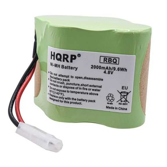 HQRP Rechargeable Battery 4.8v 2.0Ah for Euro-Pro Shark Sweeper VX1 / X8905 / V1930 / V1700Z Cordless Floor-and-Carpet Cleaner