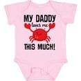 thumbnail image 3 of Inktastic Daddy Loves Me Childs Crab Boys or Girls Baby Bodysuit, 3 of 5