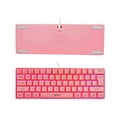 thumbnail image 3 of facefd Clavier Filaire Mini Gaming RGB Rétroéclairé USB pour Ordinateurs Portables Clavier Rose, 3 of 9