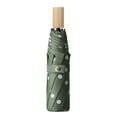 thumbnail image 2 of Travel Umbrella, Small Lightweight Folding Umbrella for Rain and SunSturdy Portable Windproof Umbrella Army Green, 2 of 4