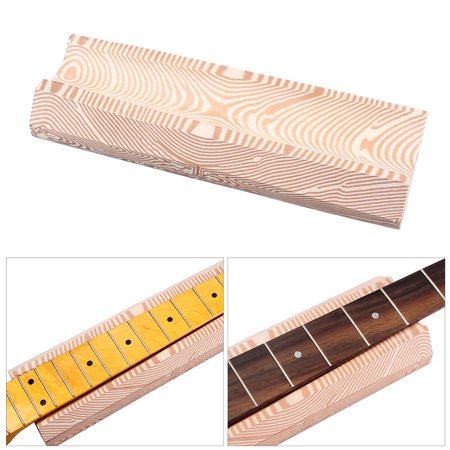 Musical Instrument Luthiers Tool Guitar Neck Fingerboard Support U-block Foam Wood