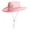 Pink, variant on Unisex Western Cowboy Hat - Casual Bowler Hat for Gender Reveal Party & Daily