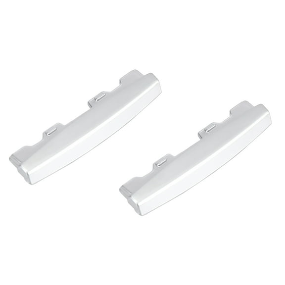 2pcs Front for AC Air Conditioning Air Vent Outlet Tab Clip Repair Chrome Plated Trim for BMW X5 F15 for BMW X6 F16