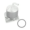 thumbnail image 1 of Enfriador de aceite del motor Unique Bargains para Nissan Sentra 2007-2008, enfriador de aceite de transmisión con 1 juego de juntas O-ring No.59240340, aleación de aluminio, tono plateado, 1 juego, 1 of 6