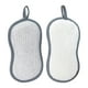 thumbnail image 1 of Paño de esponja de fibra de bambú de doble cara con alambre de plata para lavavajillas y limpieza de cocina (1 unidad), 1 of 3
