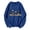 A377 Blue, variant on Glisme Men's Halloween Sweatshirt Pumpkin Graphic Print Long Sleeve Crew Neck Fall Season Tops Men Casual Sweatshirts Size L