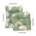 thumbnail image 3 of Outdoor Chair Cushion, 2 Pcs Thickened Seat Cushion Set for Patio Furniture with Ties, High Density Foam Patio Chair Cushion, 3 of 6