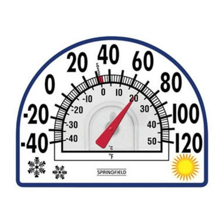 Outdoor Window Thermometer - Taylor 5323 Seasons Window Cling Thermometer, 7