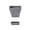Gray, variant on Faux Ceramic Planters for Indoor Plants with Saucer, 8 inch Vintage Ice Crack Glaze Plant Pots with Drainage Holes, Decorative Flower Pots for Outdoor Garden Home Decor