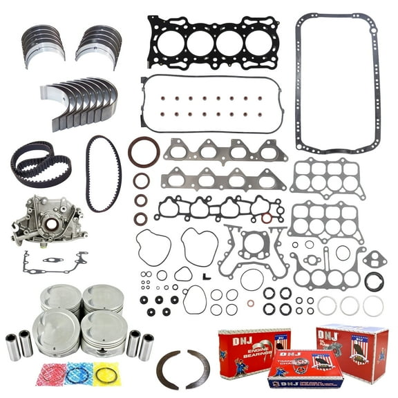 DNJ EK219M Master Engine Rebuild Kit Fits Cars & Trucks 1990-1993 Honda Accord 2.2L SOHC L4 16V 2156cc F22A1 F22A4 F22A6