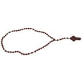 thumbnail image 4 of Collar de Rosario, Cuentas de Rosario Fina Mano de Obra Bien Marrón Malor para Colgante, 4 of 7