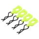 thumbnail image 2 of 4 Uds. Hebillas de Clips de carcasa de cuerpo de Metal para accesorios de piezas de coche de Control remoto 1/10 RC (amarillo verde), 2 of 8