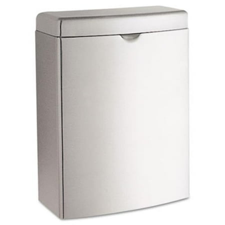 Contura Receptacle- Rectangular- Stainless Steel- 1 gal