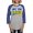 Heather/Blue, variant on CafePress - We Support Ukraine Long Sleeve T Shirt - Womens Baseball Tee