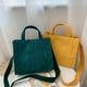 thumbnail image 4 of Guardurnaity Bandolera de pana para un solo hombro, bolsa de mensajero, bolso cuadrado de gran capacidad, accesorios universitarios para mujer Bolsas de mensajero y de hombro, 4 of 6