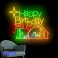 thumbnail image 2 of Handmadetneonsign Happy Birthday Jesus Neon Sign, Holy Night Nativity Scene Christian Led Sign, Christmas Wall Decor 80843, 2 of 5