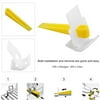 DIY Tile Leveling System 400 Clips+200 Wedges Tile Leveler Spacers Tool