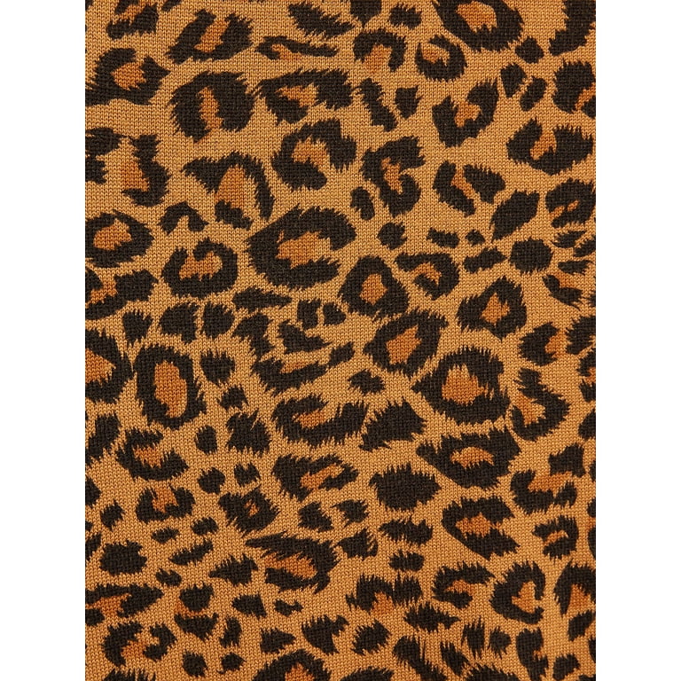 Terra Sky Women s Plus Size Leopard Print Everday Essential Open Front Cardigan Walmart