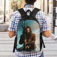 thumbnail image 5 of Aquaman Backpack, Travel Laptop Backpack, Water Resistant College Computer Bag, Durable Daypack, Fit 16 Inch Notebook, 5 of 8