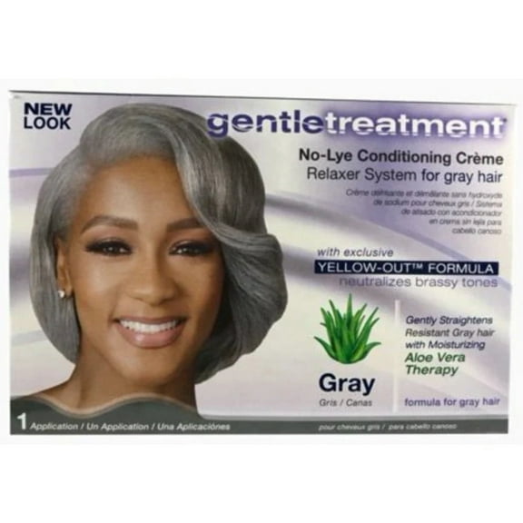 Gentle Treatment No-Lye Relaxer Gray