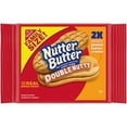 thumbnail image 2 of Nutter Butter Double Nutty Peanut Butter Sandwich Cookies, Family Size, 15.27 oz(2pack), 2 of 5