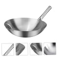 thumbnail image 4 of unbranded 1Set Practical Design Stainless Steel Wok for Asian Stir Fry, 4 of 6
