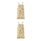 thumbnail image 1 of Camisón de verano para mujer Sonducket vestido de noche floral 4XL 2piezas Amarillo azulado, 1 of 6