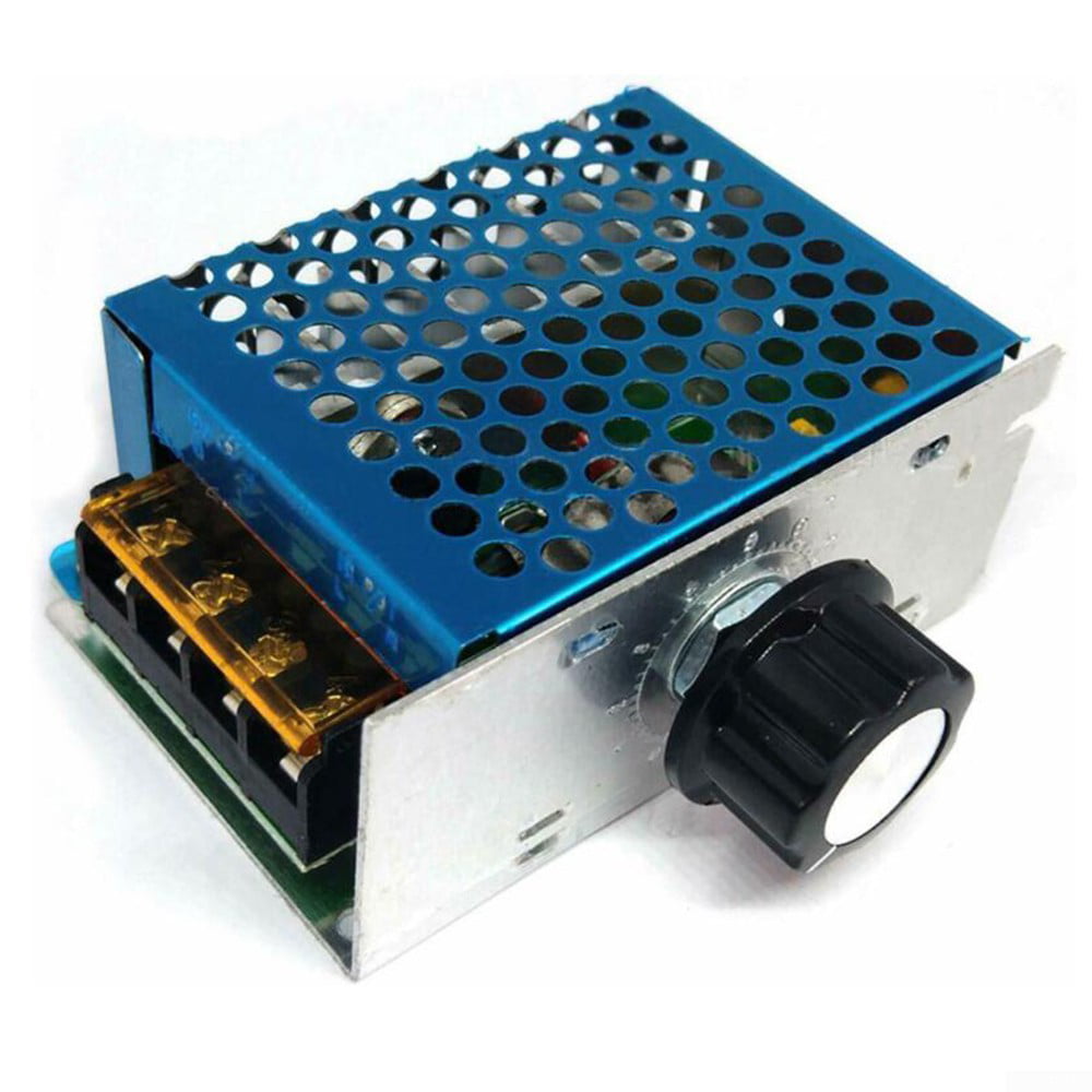 4000W AC 220V 10-220V SCR Motor Speed Controller Module Voltage Regulator Dimmer 