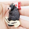 thumbnail image 2 of Refrigerator Magnet Canadian Flag Bear Novelty Fridge Magnet Fridge Decoration, 2 of 7