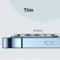 thumbnail image 4 of Cristal templado para iPhone 11, 12, 13 Pro Max, protector de lente de cámara con anillo de metal., 4 of 4