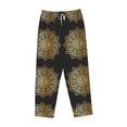 thumbnail image 6 of Fotbe Gold Mandala Women's Pajama Pants,Sleepwear Pants,Pj Bottoms Drawstring And Pockets-Small, 6 of 7