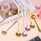 thumbnail image 4 of Uxcell 6Pcs Cucharas de Acero Inoxidable en Forma de Flor de 7 Pulgadas Cucharas de Café en Forma de Crisantemo Cucharita de Postre para Espresso Azúcar Pastel, Plata, 4 of 7