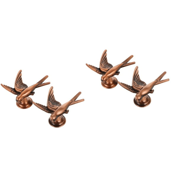 2 Pieces Bird Drawer Knob Knobs Cabinet Handle Eye-catching Decor