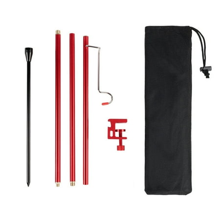 

Younar Collapsible Light Stand for Camping Adjustable HeightLight Hanger