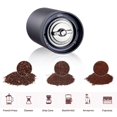 thumbnail image 2 of Molinillo de café manual Sincero fresa de acero inoxidable ajustable interna numérica capacidad 30 g, 2 of 5