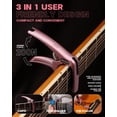 thumbnail image 2 of Cejilla Leo Jaymz Heavy Duty para guitarras acústicas/eléctricas, 2 of 8