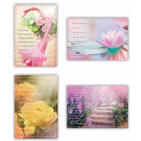 Card-Boxed-Thinking Of You-Flowers (Box Of 12) - Walmart.com